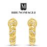 Bruno Magli Giorgia Gold Hoop Earrings Image-5
