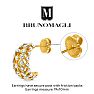 Bruno Magli Constanza Gold Hoop Earrings Image-2