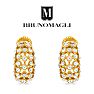 Bruno Magli Constanza Gold Hoop Earrings Image-5
