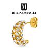 Bruno Magli Constanza Gold Hoop Earrings Image-6