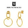 Bruno Magli Elettra Gold Dangle Earrings Image-1