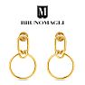 Bruno Magli Elettra Gold Dangle Earrings Image-5
