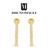 Bruno Magli Paloma Gold Hoop Earrings Image-5