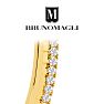 Bruno Magli Viviana Gold Hoop Earrings Image-9