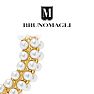 Bruno Magli Carla Gold Hoop Earrings Image-9
