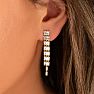 Bruno Magli Gabriella Gold Earrings, Diamante Image-3