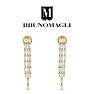 Bruno Magli Gabriella Gold Earrings, Diamante Image-5