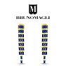 Bruno Magli Gabriella Gold Earrings, Zaffiro Image-5