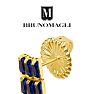 Bruno Magli Gabriella Gold Earrings, Zaffiro Image-7