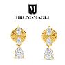 Bruno Magli Livia Gold Drop Earrings Image-5