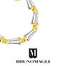 Bruno Magli Stefania Gold Earrings, Diamante Image-9