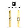 Bruno Magli Daniela Gold Earrings, Diamante Image-5