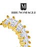 Bruno Magli Rosa Gold Earrings, Diamante Image-9
