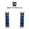 Bruno Magli Rosa Gold Earrings, Zaffiro Image-5