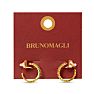 Bruno Magli Adelina Gold Earrings, Smeraldo Image-4