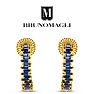 Bruno Magli Adelina Gold Earrings, Zaffiro Image-5