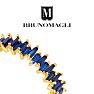 Bruno Magli Adelina Gold Earrings, Zaffiro Image-9