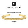 Bruno Magli Gia Gold Cuff Bracelet Image-2