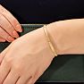 Bruno Magli Gia Gold Cuff Bracelet Image-3
