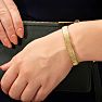 Bruno Magli Antonia Gold Cuff Bracelet Image-3