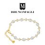 Bruno Magli Michela Gold Bracelet, Diamante Image-1