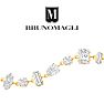 Bruno Magli Renata Gold Bracelet, Diamante Image-5