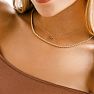 1/10ct Black Diamond Solitaire Pendant in 14k White Gold Image-5