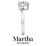 Martha Stewart 2 Carat Heart Shape Lab Grown Diamond Solitaire Engagement Ring In Sterling Silver Image-10