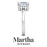 Martha Stewart 2 Carat Princess Cut Lab Grown Diamond Solitaire Engagement Ring In Sterling Silver Image-10