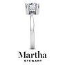 Martha Stewart 2 Carat Round Shape Lab Grown Diamond Solitaire Engagement Ring In Sterling Silver Image-10