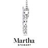Martha Stewart 4 Carat Lab Grown Diamond Marquise and Round Circle Necklace In Sterling Silver Image-6