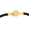 Bruno Magli Mens Slim Leather Bracelet, Gold Image-6