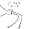 Jaclyn Smith 1 Carat Moissanite Adjustable Bolo Slide Tennis Bracelet Image-3