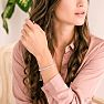Jaclyn Smith 1 Carat Moissanite Adjustable Bolo Slide Tennis Bracelet Image-7