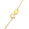 Estate Jewelry One Inch Anchor Pendant Charm In 14 Karat Yellow Gold Image-4