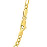 Estate Jewelry 3.2mm Figaro Link Chain In 10 Karat Yellow Gold, 22 Inches Image-4