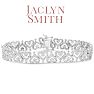Jaclyn Smith 1 Carat Sparkling Moissanite Bracelet With Hearts, 7 Inches Image-1
