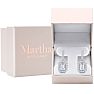Martha Stewart 8 Carat Emerald Cut Lab Grown Diamond Drop Earrings In 14 Karat White Gold Image-3