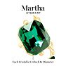 Martha Stewart Cushion Crystal Statement Necklace, Green Image-3
