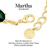Martha Stewart Oval Crystal Statement Bracelet, Green Image-4