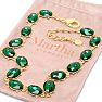 Martha Stewart Oval Crystal Statement Necklace, Green Image-6