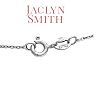 Jaclyn Smith 1/4 Carat Moissanite Solitaire Necklace In White Gold With Free Chain Image-4