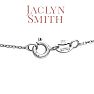 Jaclyn Smith 1/2 Carat Moissanite Solitaire Necklace In White Gold With Free Chain Image-4
