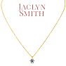 Jaclyn Smith 1/2 Carat Moissanite Solitaire Necklace In Yellow Gold With Free Chain Image-3