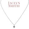 Jaclyn Smith 1 Carat Moissanite Solitaire Necklace In White Gold With Free Chain Image-3