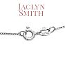 Jaclyn Smith 1 Carat Moissanite Solitaire Necklace In White Gold With Free Chain Image-4