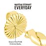 Martha Stewart Everyday Preppy Hoop Earrings In Gold Image-3