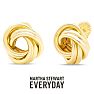 Martha Stewart Everyday Circle Stud Earrings In Gold Image-1