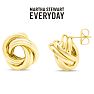 Martha Stewart Everyday Circle Stud Earrings In Gold Image-4