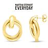 Martha Stewart Everyday City Drop Earrings In Gold Image-4